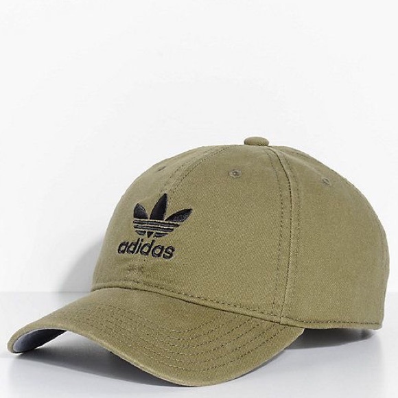 green adidas baseball cap